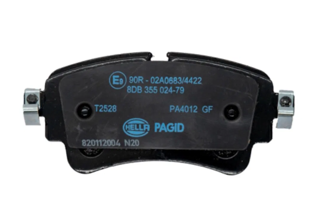 355024791 – HELLA Brake Pad, Low-Metallic Set Of 2